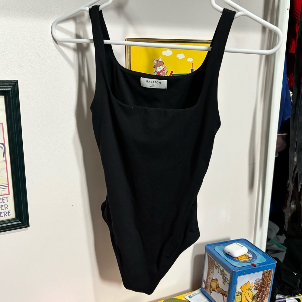 Babaton square neck body suit